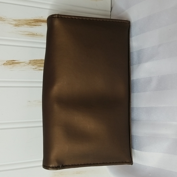 AIRFRANCE BROWN EMINTY CASE SNAP FRONT CLOUSURE - Picture 2 of 8